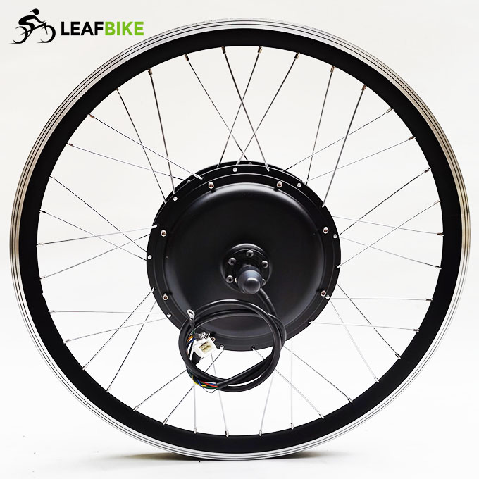 26 inch 48V 52V 1500W rear electric bike motor wheel