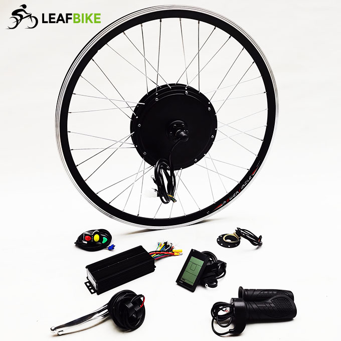 28 inch front wheel best sale electric bike conversion kit