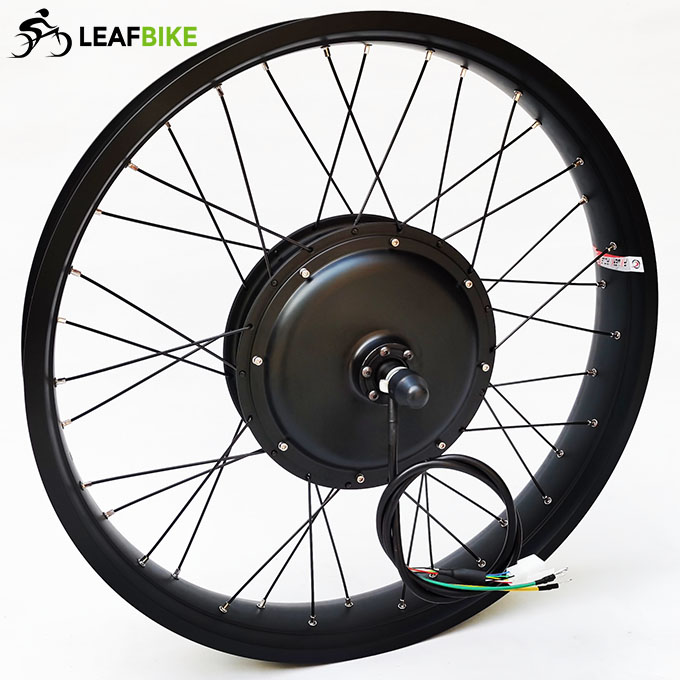 26 inch 60V 2000W rear fat bike motor wheel