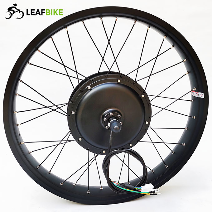 26 inch 60V 2000W rear fat bike motor wheel