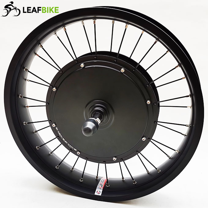 20 inch 48V 52V 1500W rear fat bike motor wheel