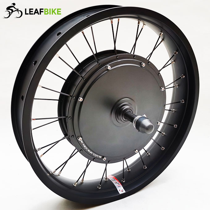 20 inch 48V 52V 1500W rear fat bike motor wheel