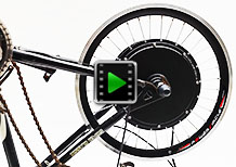 20 inch 1500w rear bike motor kit s830 video