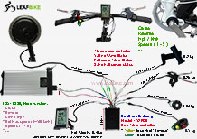 14 inch front hub motor kit wire diagram