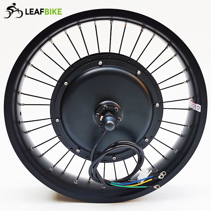 20 inch 60V 2000W front hub motor - Beach Snow Fat Tire bike conversion kit