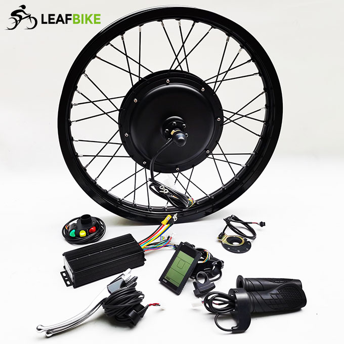 1.85 - 19 inch 48V 52V 2000W rear electric motorcycle motor kit