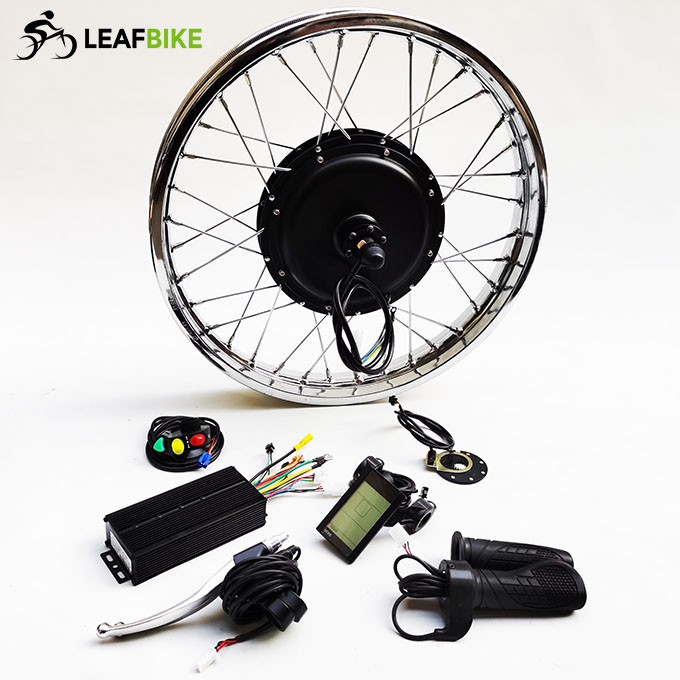 1.85 - 19 inch 48V 52V 2000W rear electric motorcycle motor kit