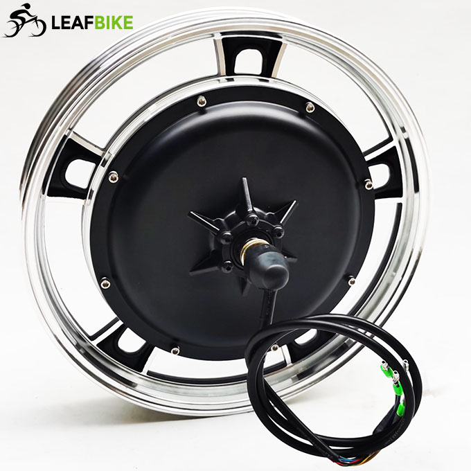 16 inch 48V 52V 1000W electric bike kit - rear hub motor wheel