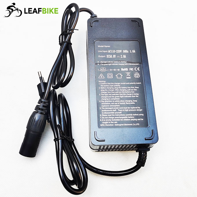 52V 12Ah lithium battery