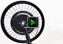 20 inch 60v 2000w front hub motor electric bike conversion kit video