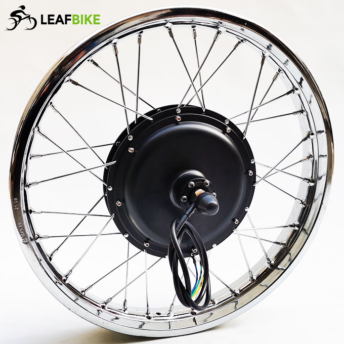 1.85 - 19 inch 60V 2000W rear electric motorcycle motor kit