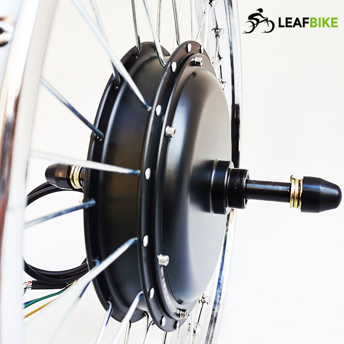 1.4 - 18 inch 60V 2000W rear electric motorcycle motor kit