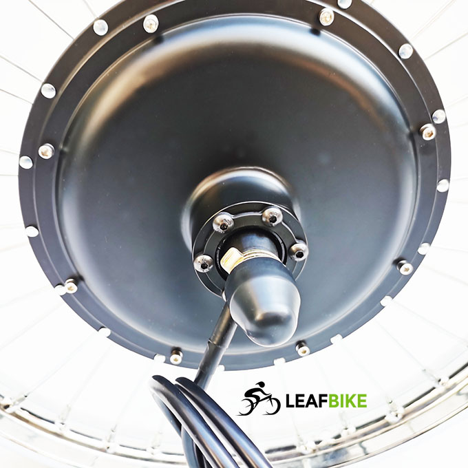 1.4 - 18 inch 60V 2000W rear electric motorcycle motor kit