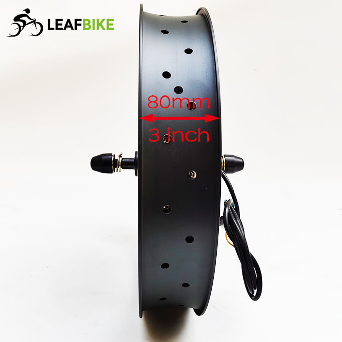 20 inch 60V 2000W front fat bike motor wheel