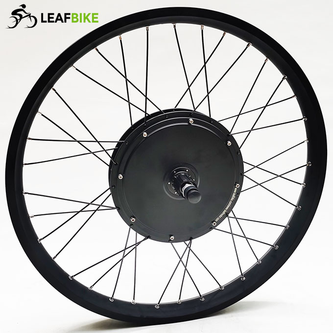 Wide rim 26 inch 48V 52V 1500W rear hub motor - bike conversion kit