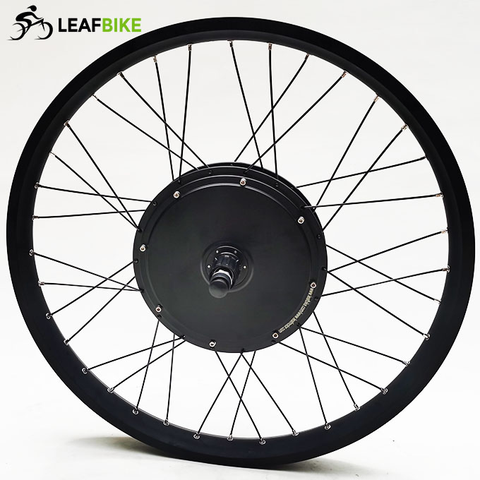Wide rim 26 inch 48V 52V 1500W rear hub motor - bike conversion kit