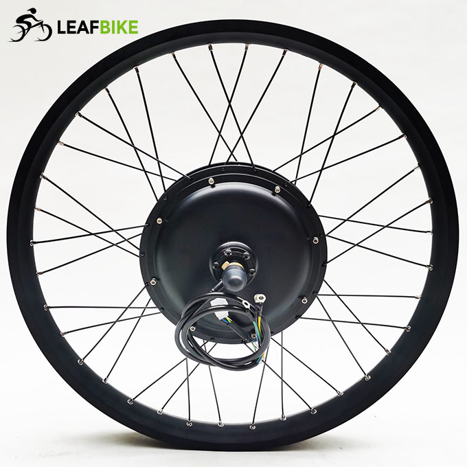 Wide rim 26 inch 48V 52V 1500W rear hub motor - bike conversion kit