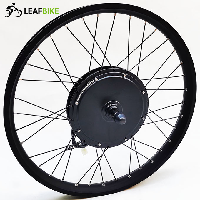 Wide rim 26 inch 48V 52V 1500W rear hub motor - bike conversion kit