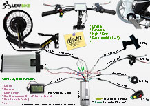 20 inch 3000w front fat snow bike motor conversion kit wire diagram