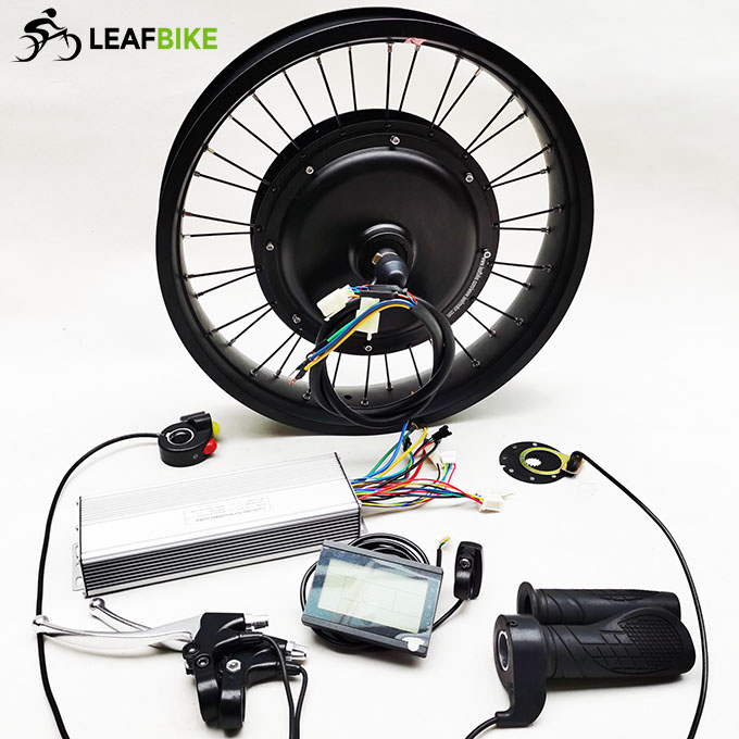 20 inch 60V 3000W front hub motor - Beach Snow Fat Tire bike conversion kit