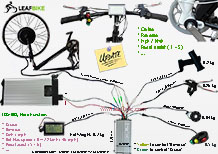 27 inch front hub motor kit wire diagram