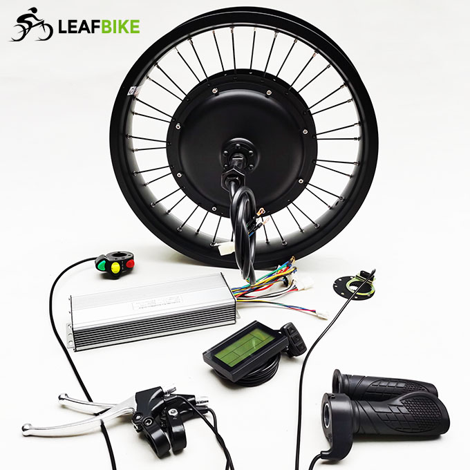 20 inch 60V 2000W single side shaft motor fat bike conversion kit