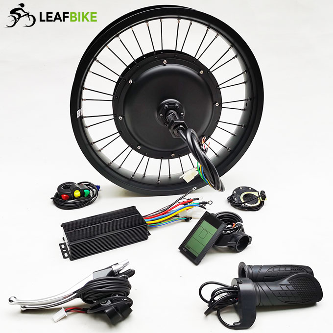 20 inch 60V 2000W beach snow fat tire single side shaft motor kit