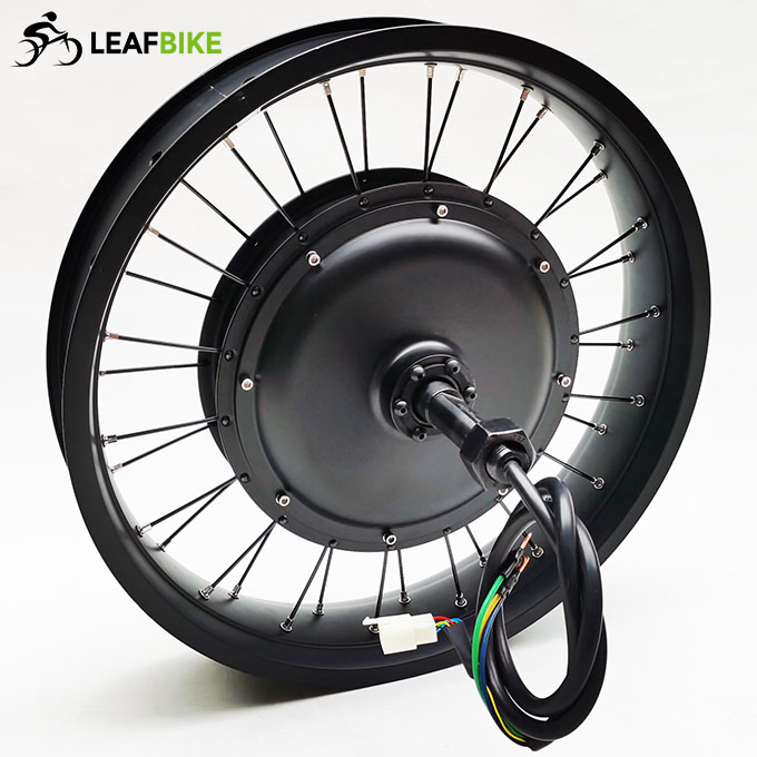 20 inch 60V 2000W beach snow fat tire single side shaft motor wheel