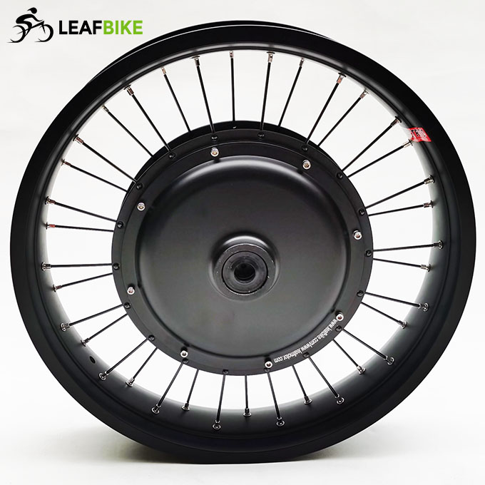 20 inch 48V 52V 1500W beach snow fat tire single side shaft motor wheel