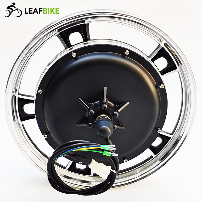 16 inch 36V 750W rear hub motor electric bike kit wheel