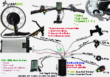 17 inch front electric motorcycle motor kit wire diagram