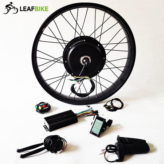 26 inch 60V 2500W front hub motor electric bike conversion kit Beach ...