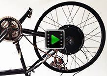 26 inch 48V 1000W rear electric hub motor kit video