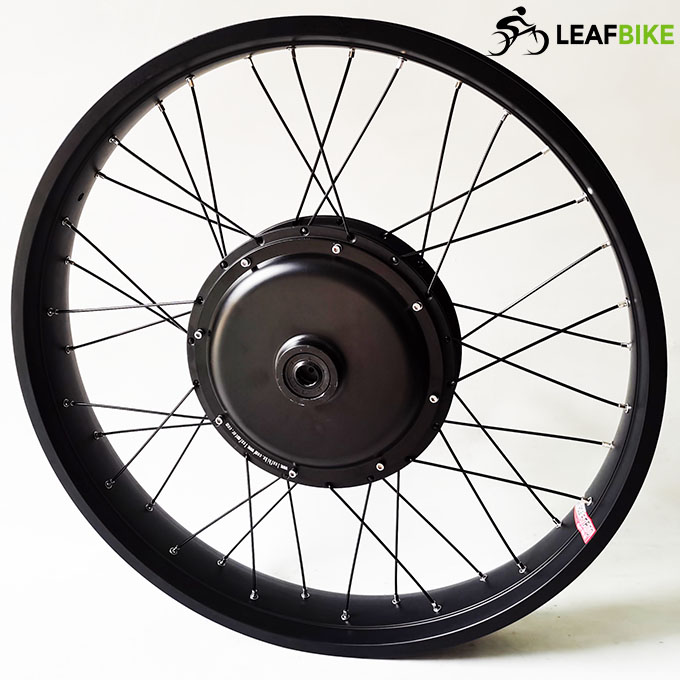 26 inch 48V 52V 2000W beach snow fat tire single side shaft motor kit