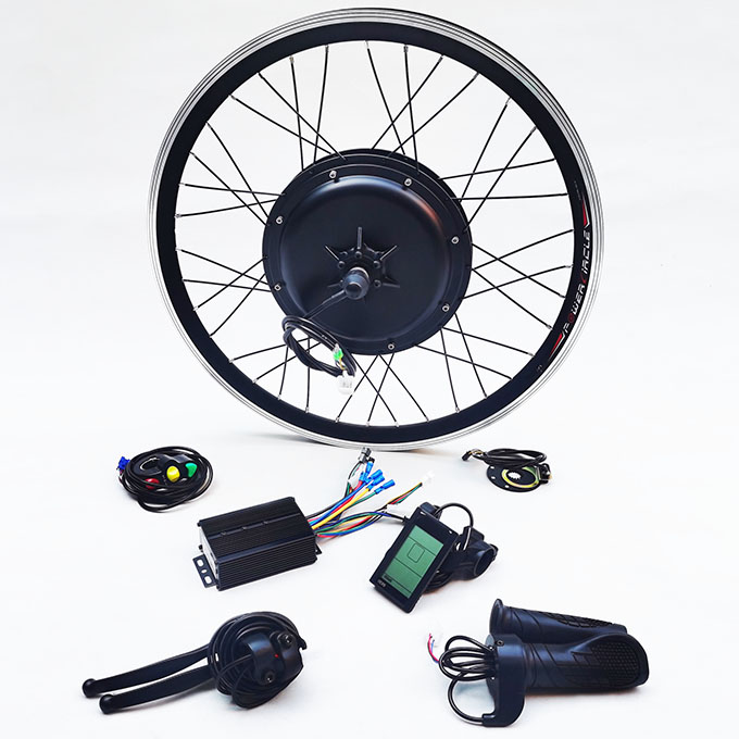 24 inch 48V 52V 1000W rear hub motor - bike conversion kit