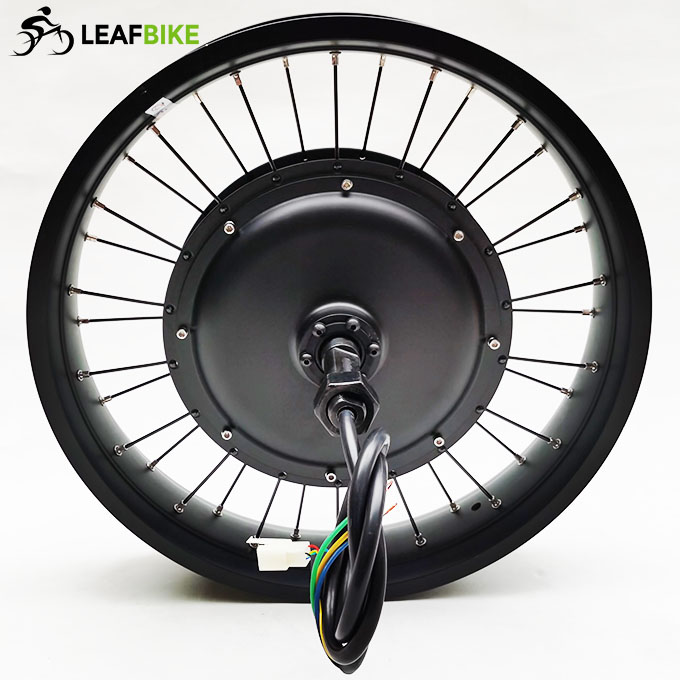 20 inch 48V 52V 2000W beach snow fat tire single side shaft motor kit