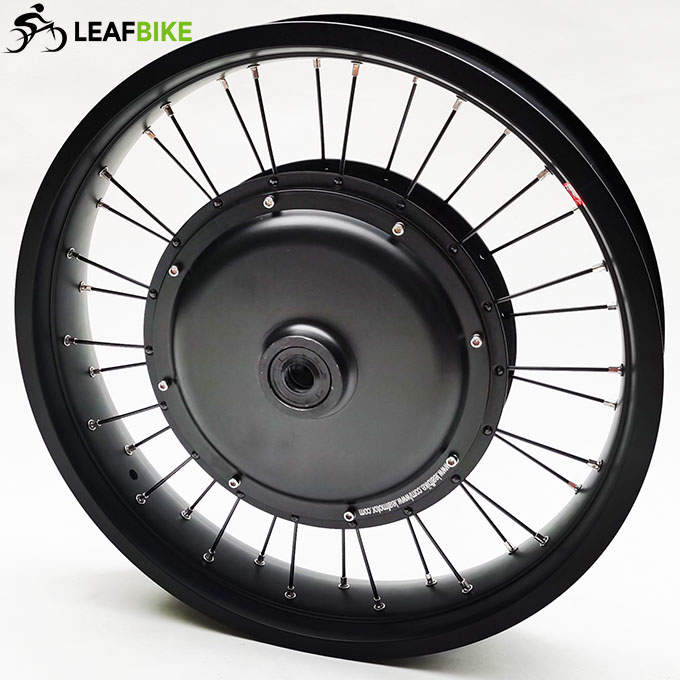 20 inch 48V 52V 2000W beach snow fat tire single side shaft motor kit