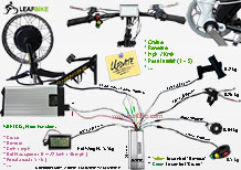 16 inch 60V 2000W front electric motorcycle motor kit wire diagram 16 inch 60V 2000W front electric motorcycle motor kit wire diagram
