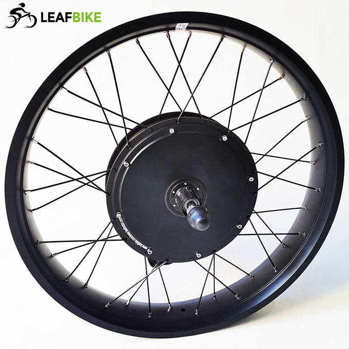 24 inch 60V 3000W rear hub motor - Beach Snow Fat Tire bike conversion kit