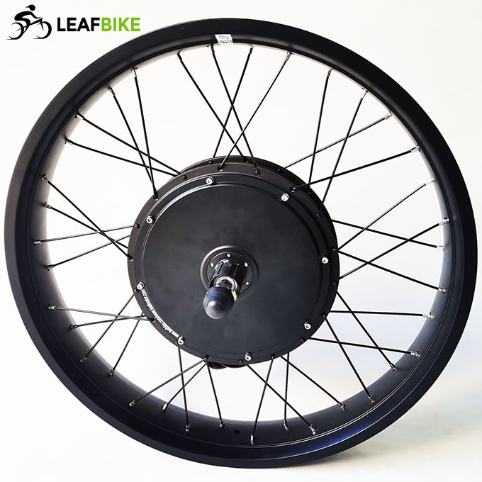 24 inch 60V 3000W rear hub motor - Beach Snow Fat Tire bike conversion kit