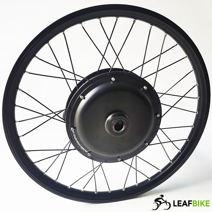 Single Shaft 24 inch 48V 52V 1500W hub motor conversion kit