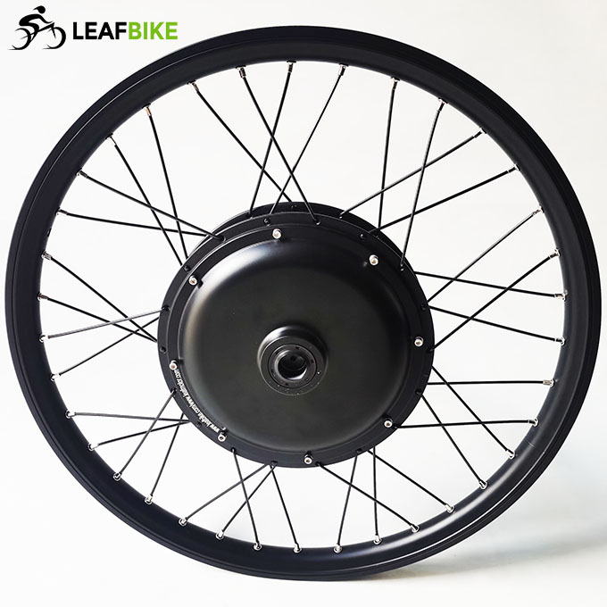 Single Shaft 24 inch 48V 52V 1500W hub motor conversion kit