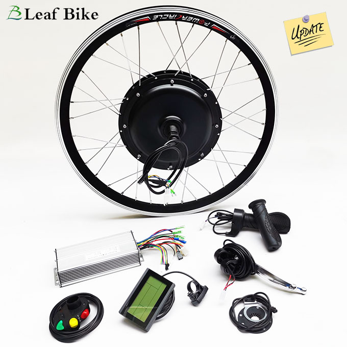 Single Shaft 24 inch 48V 1500W hub motor conversion kit