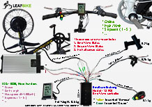 17 inch 48V 52V 2000W front electric motorcycle motor conversion kit wire diagram 17 inch 48V 52V 2000W front electric motorcycle motor conversion kit wire diagram