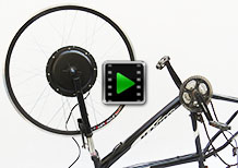 28 inch front bike conversion kit - electric hub motor wheel