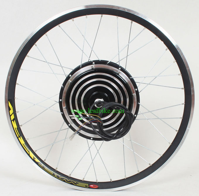 26 inch 48V 52V 1000W front electric bike motor wheel