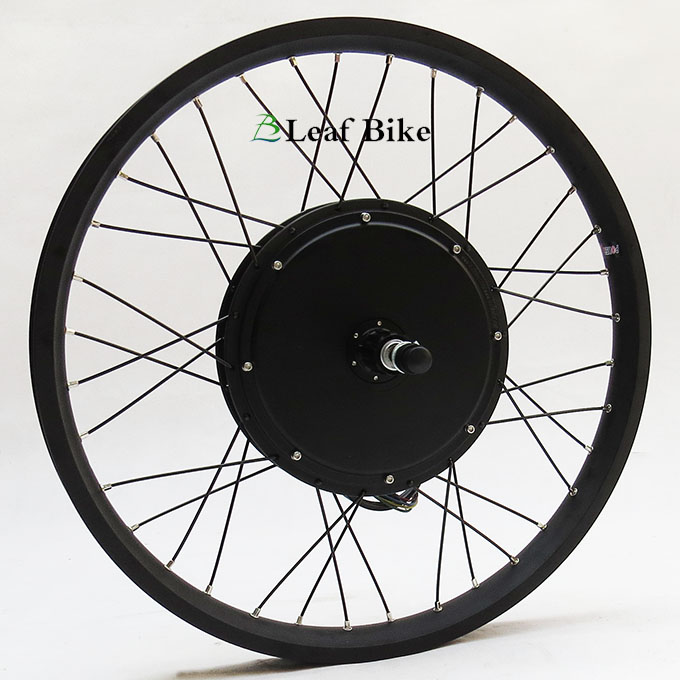 24 inch 57mm wide rim 48V 52V 1500W rear electric bike motor - bike conversion kit