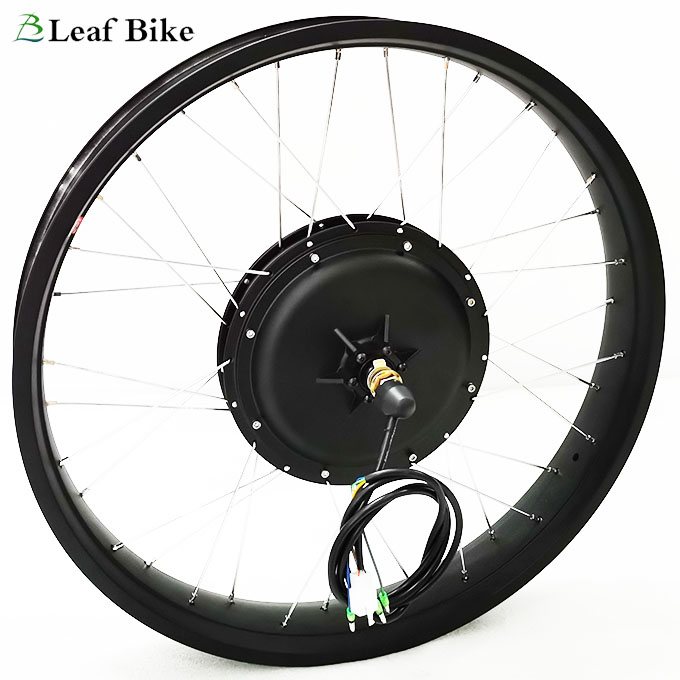 26 inch 48V 52V 1000W front hub motor - Beach Snow Fat Tire bike conversion kit