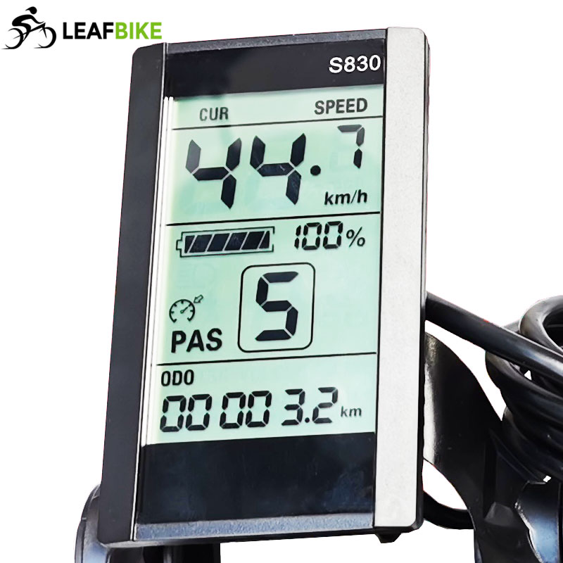 48V 52V 1000W electric hub motor controller with LCD screen
